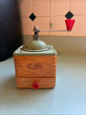 ELMA Vintage Hand Coffee Grinder